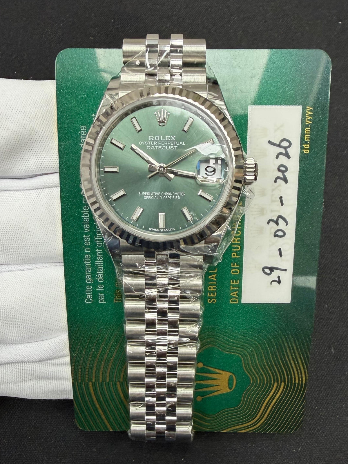 ROLEX DATEJUST 278274 — view 3 — Laura Milman New York