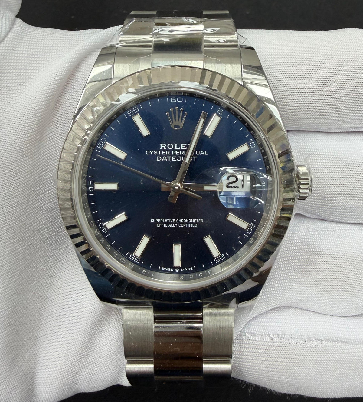 ROLEX DATEJUST 126334 — view 2 — Laura Milman New York