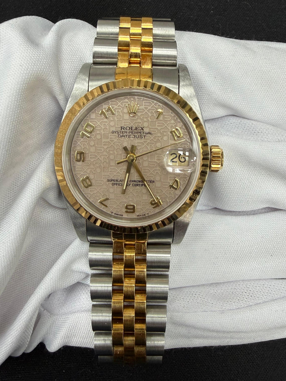 ROLEX DATEJUST 68273 — view 2 — Laura Milman New York