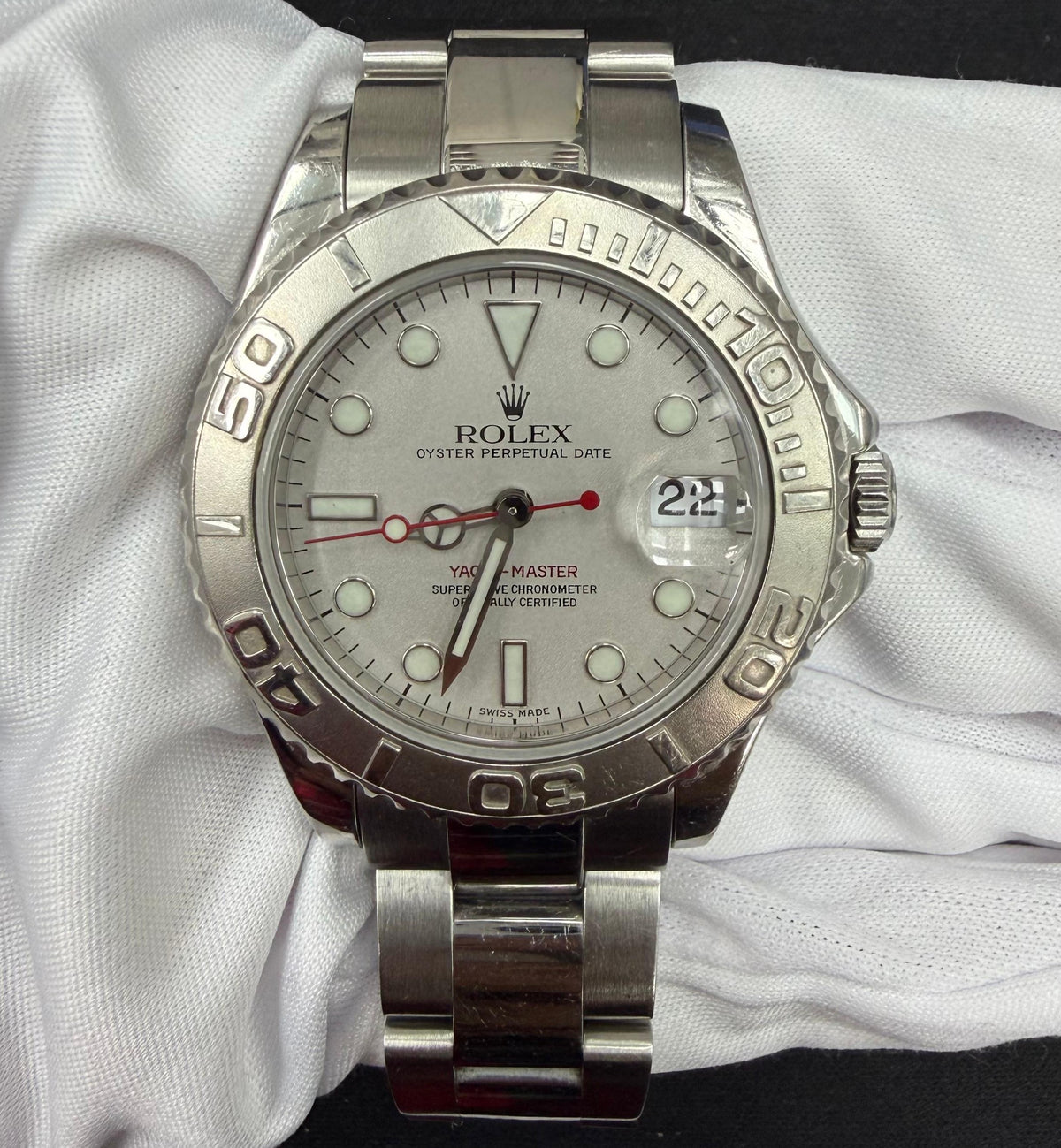 ROLEX YACHTMASTER 16622 — view 2 — Laura Milman New York