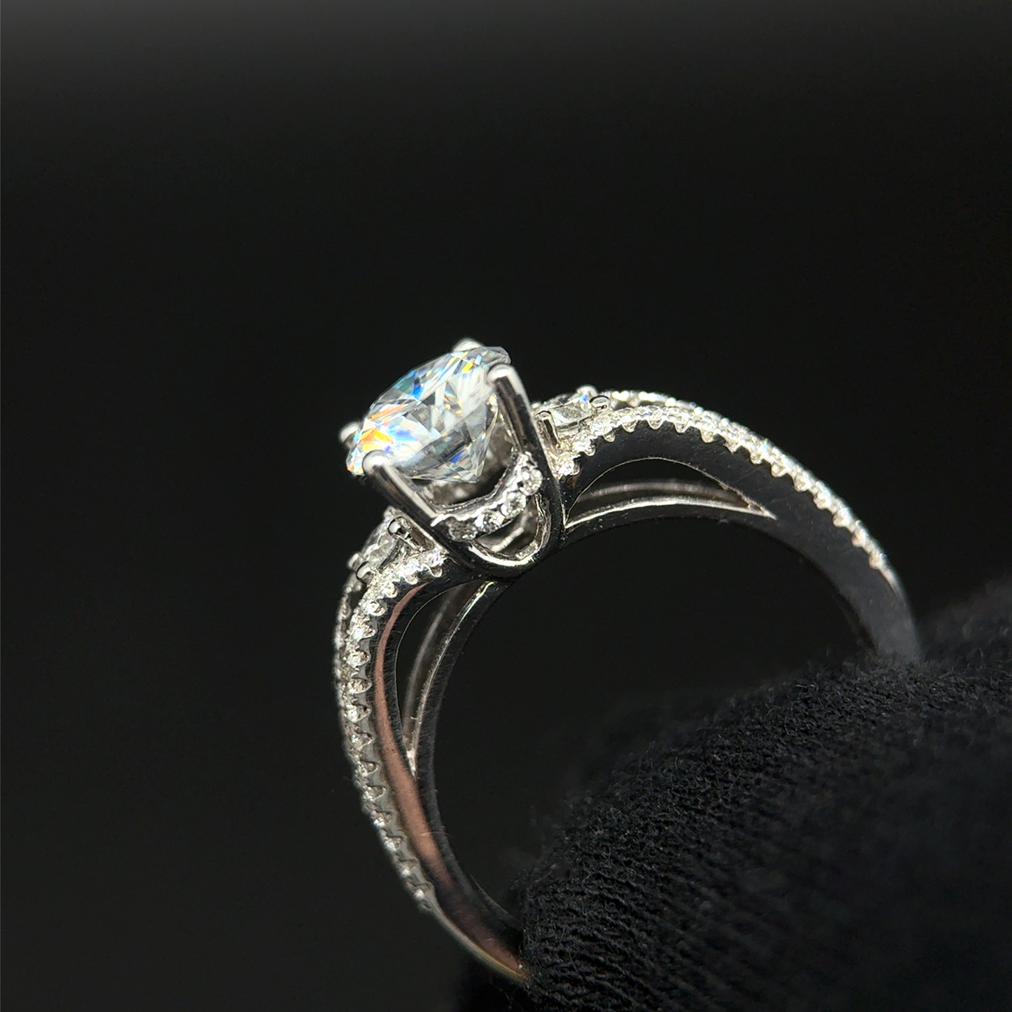 Moissanite Engagement Ring - Laura Milman New York