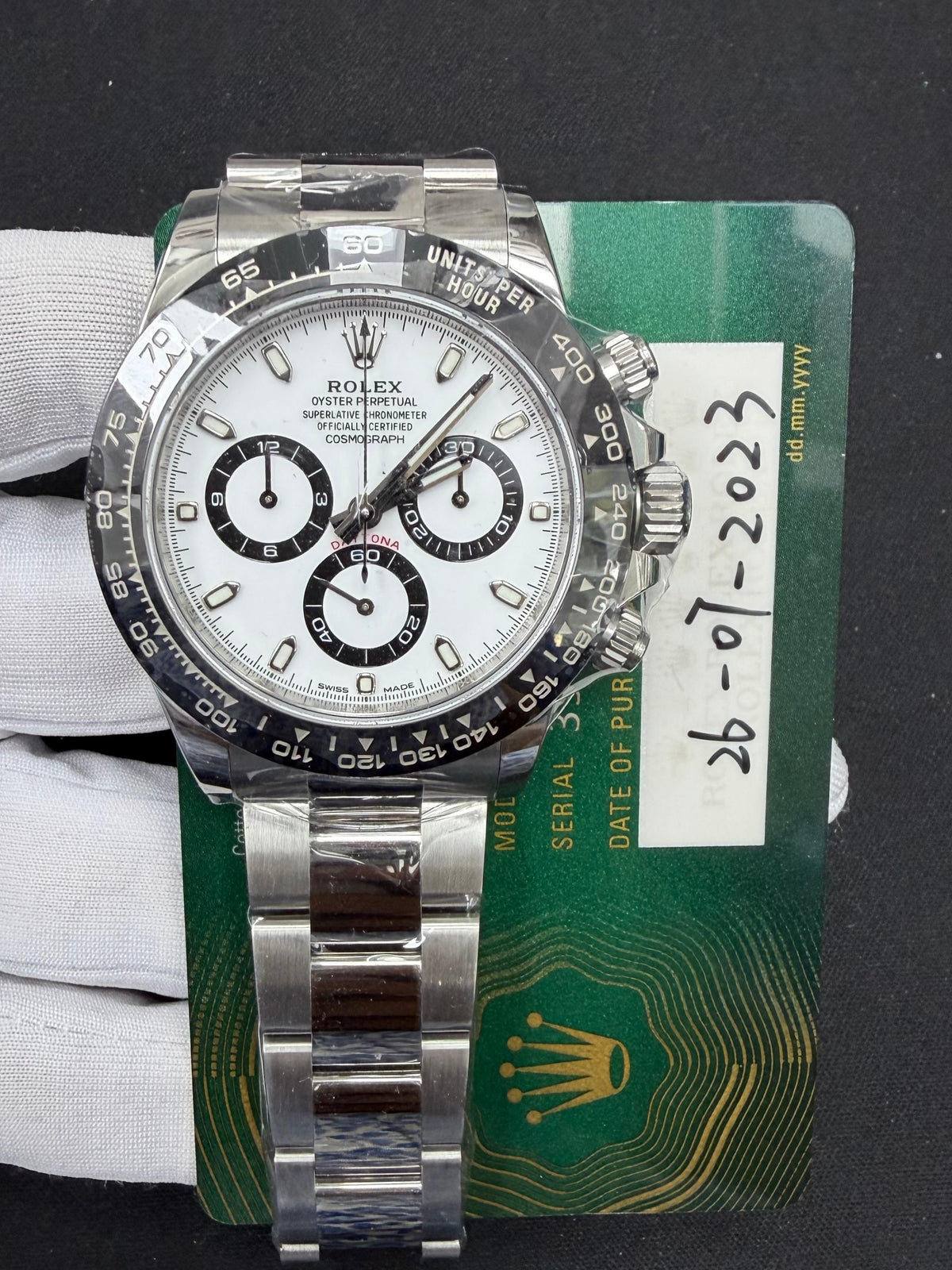 ROLEX DAYTONA 116500LN — view 3 — Laura Milman New York