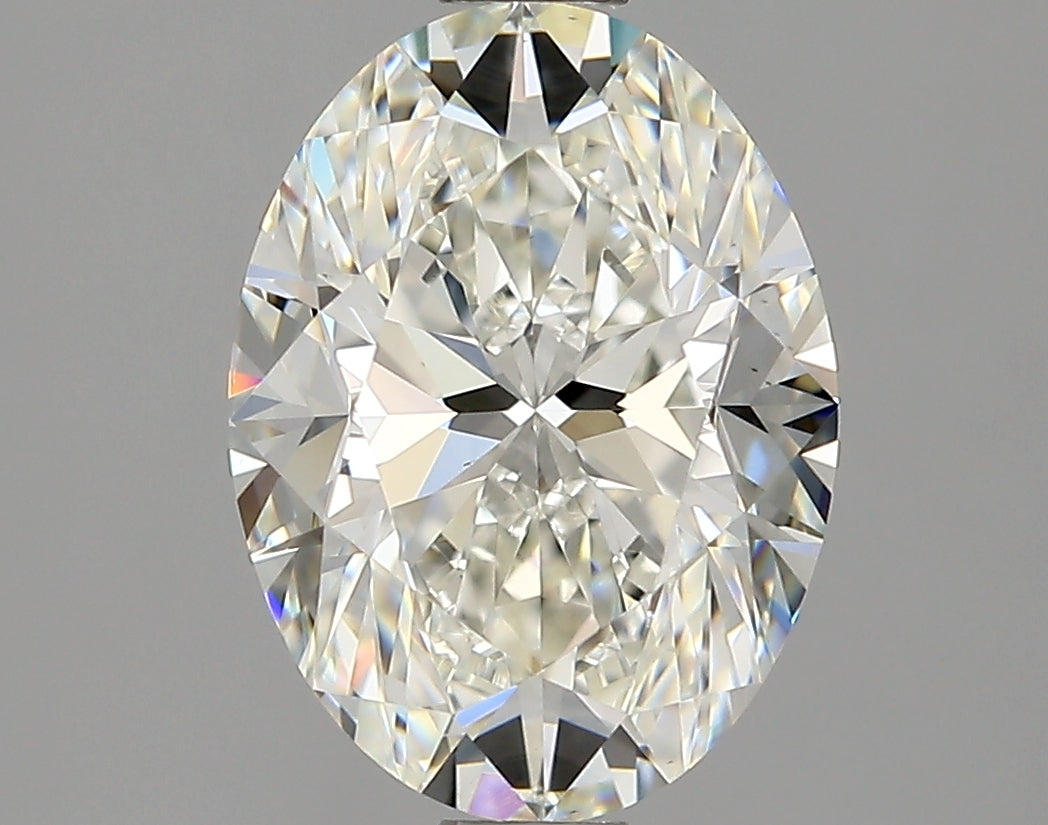 1.7ct Oval Natural Diamond — H VS1, GIA Certified