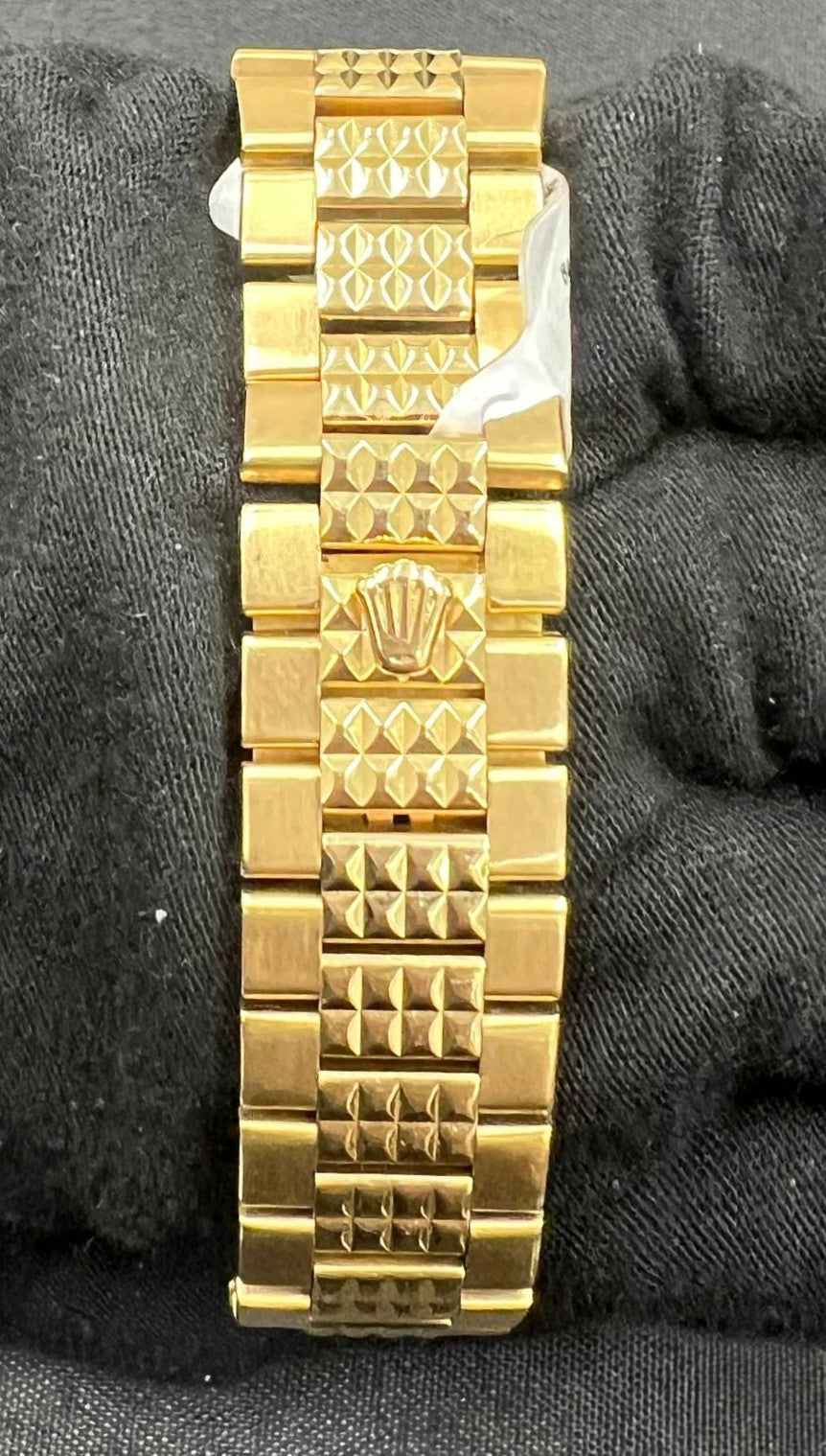 ROLEX DAY-DATE OYSTERQUARTZ 19028 — view 3 — Laura Milman New York