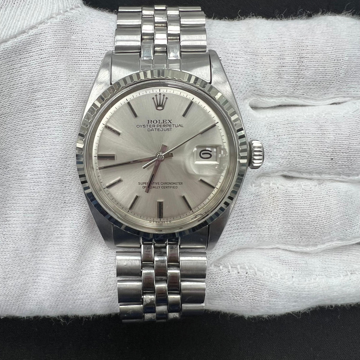ROLEX DATEJUST 1601 — view 2 — Laura Milman New York