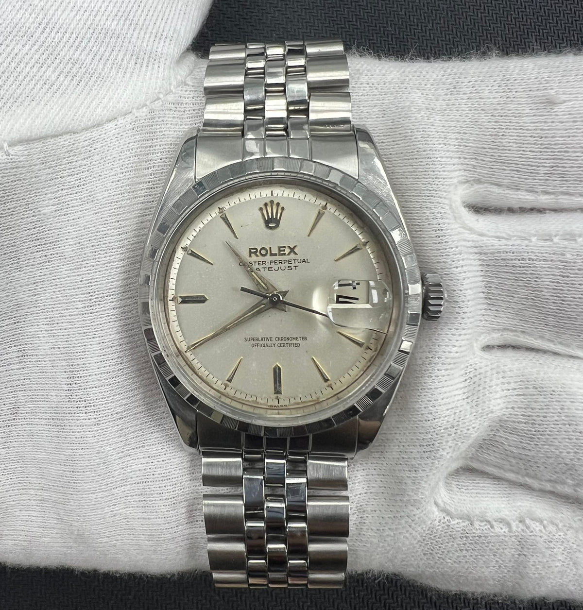 ROLEX DATEJUST 1601 — view 2 — Laura Milman New York