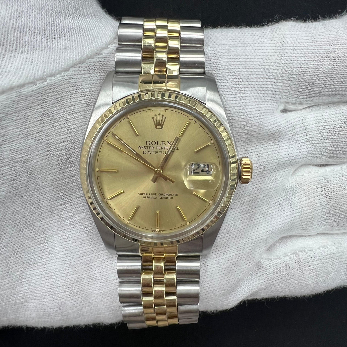 ROLEX DATEJUST 16013 — view 2 — Laura Milman New York