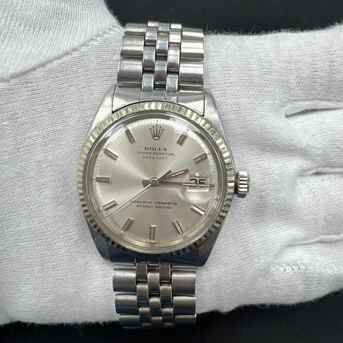 ROLEX DATEJUST 1601 — view 2 — Laura Milman New York