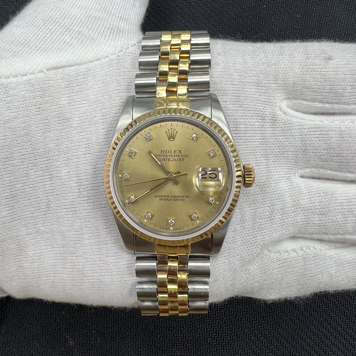 ROLEX DATEJUST 16013 — view 2 — Laura Milman New York