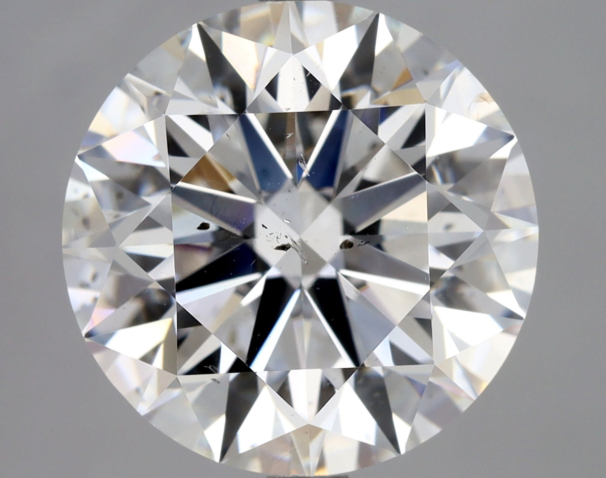 4.21ct Round Natural Diamond — E SI2, GIA Certified