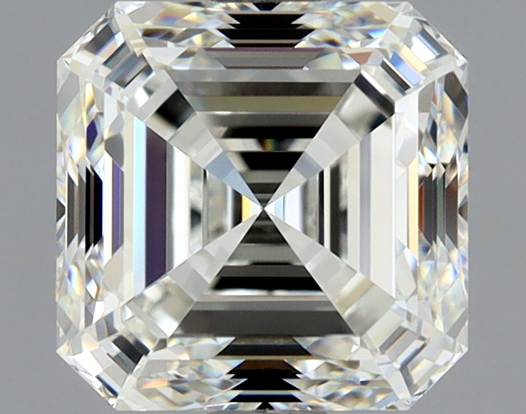 1.71ct Asscher Natural Diamond — I VVS2, GIA Certified