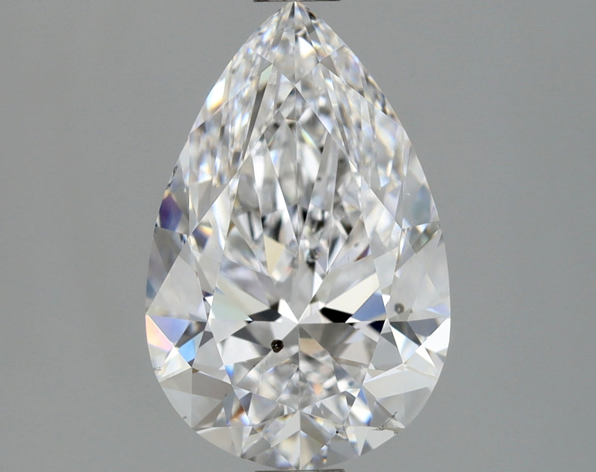 1.8ct Pear Natural Diamond — D SI1, GIA Certified