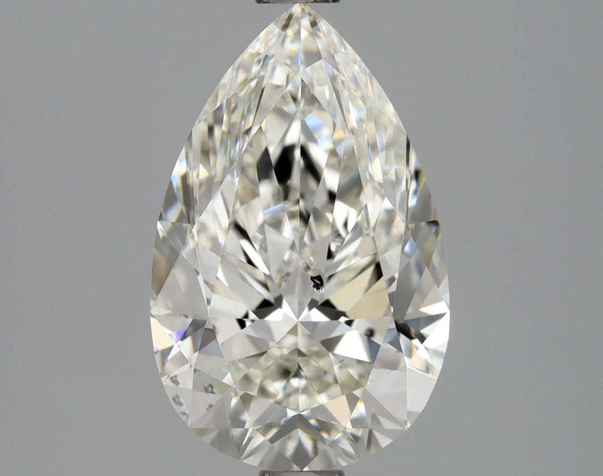 2.05ct Pear Natural Diamond — I SI2, GIA Certified