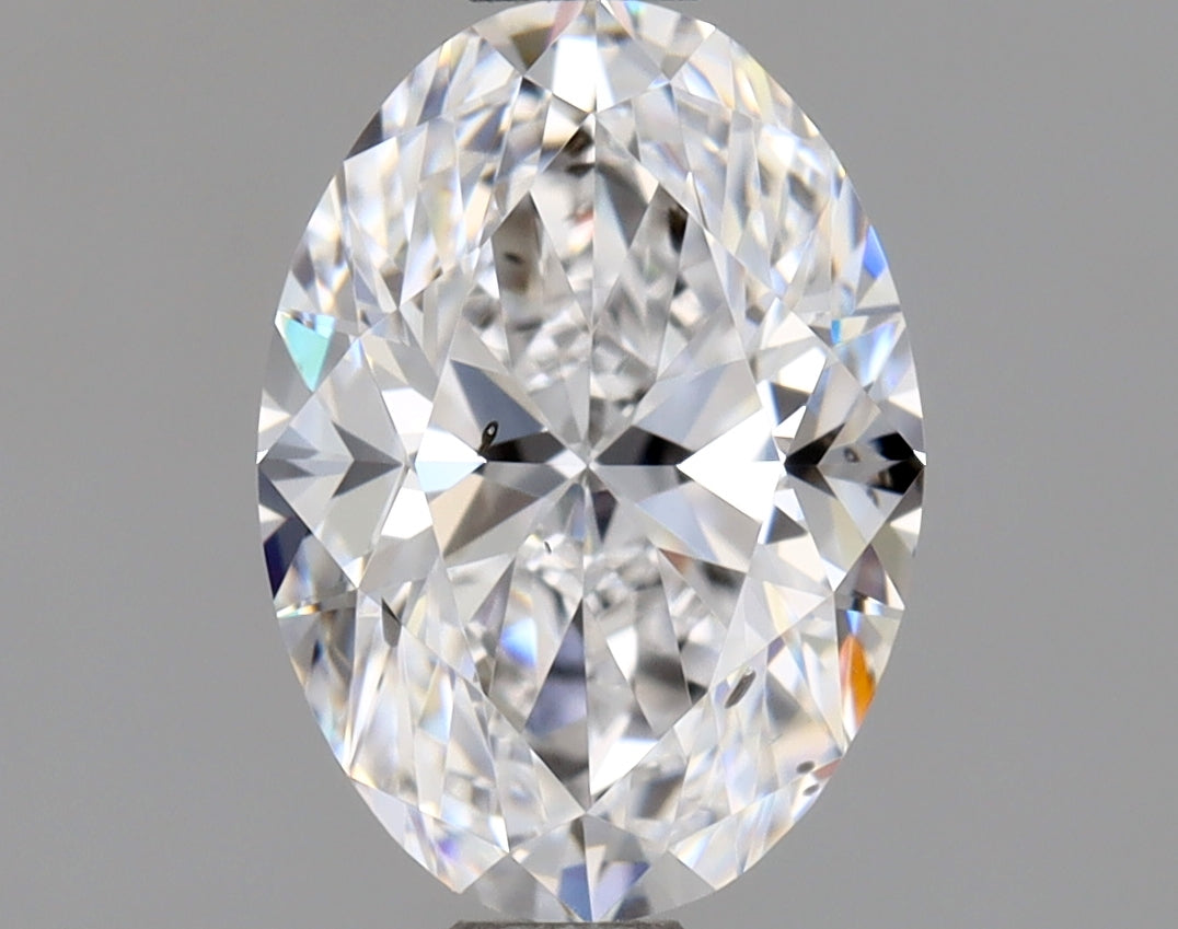 1.01ct Oval, D SI1 — GIA