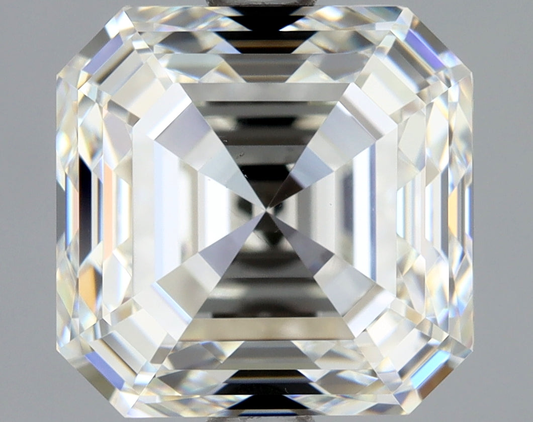 3.01ct Asscher Natural Diamond — I VS2, GIA Certified