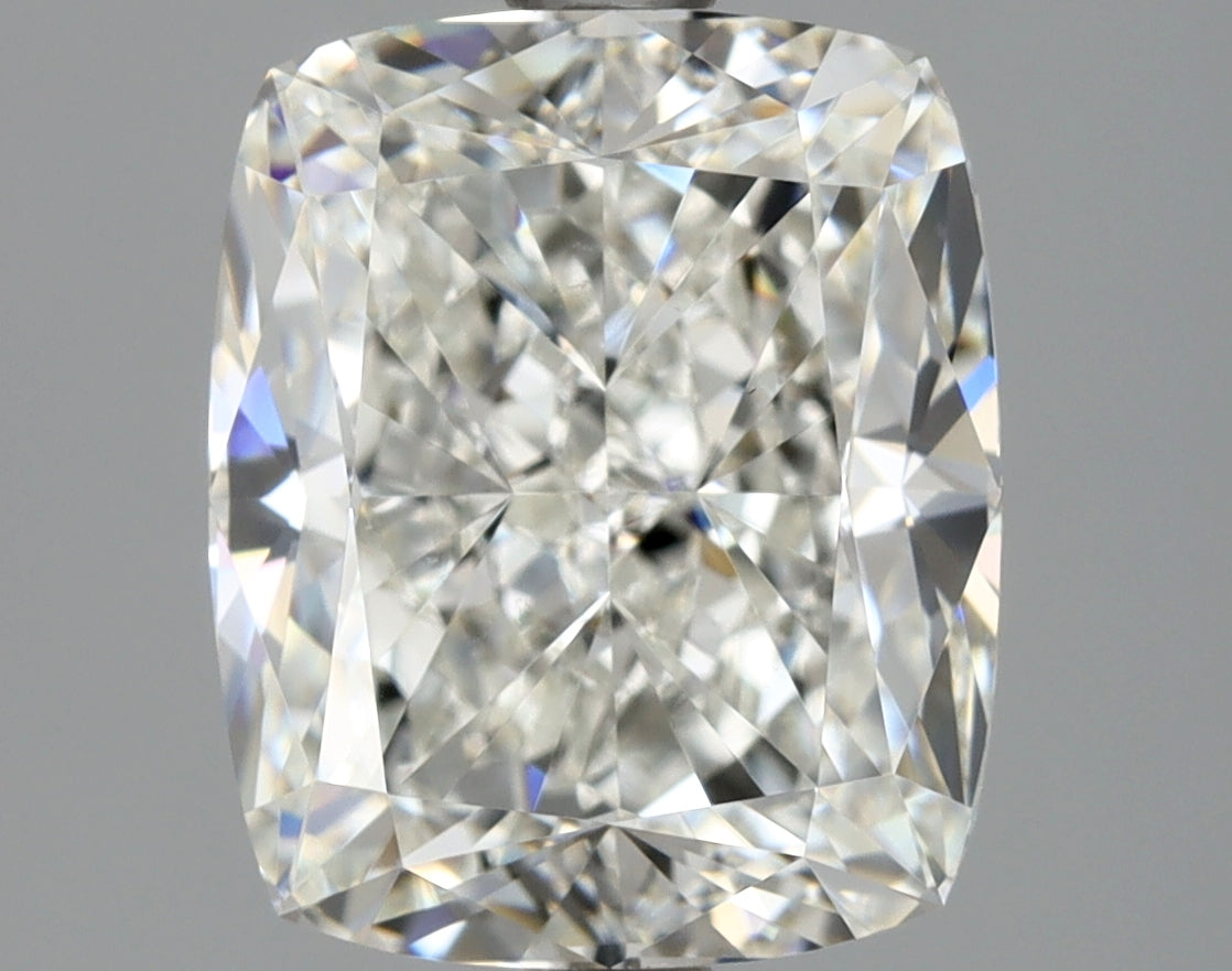 3.01ct Cushion Modified Natural Diamond — H VS2, GIA Certified