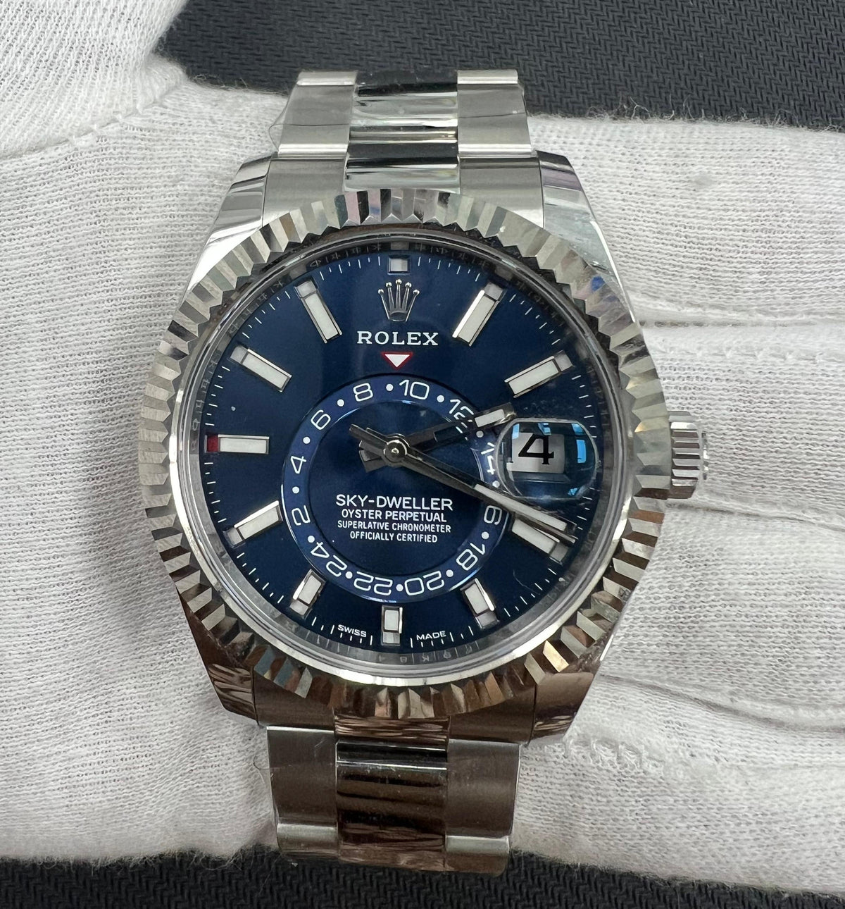 ROLEX SKY DWELLER 326934 — view 2 — Laura Milman New York
