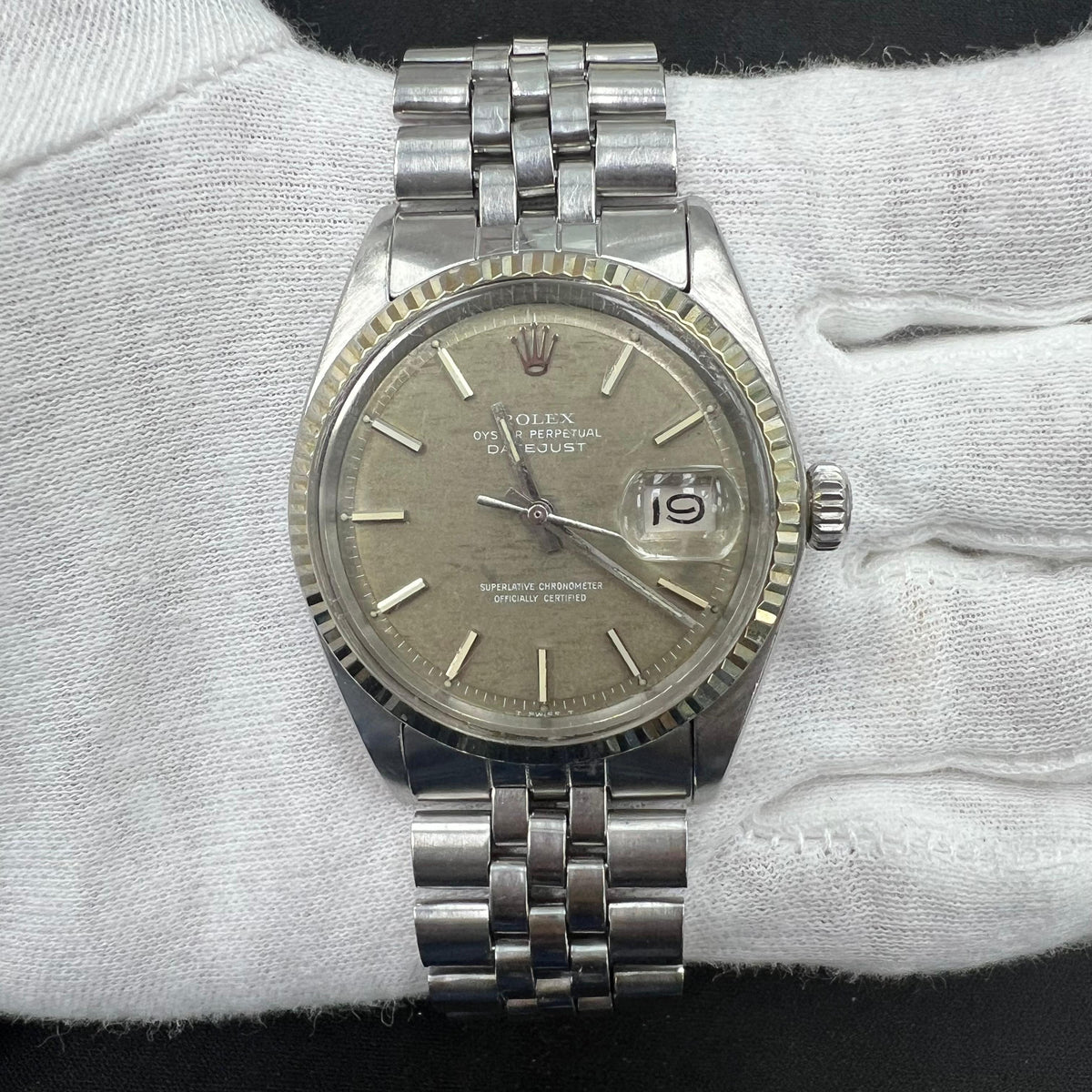 ROLEX DATEJUST 1601 — view 2 — Laura Milman New York