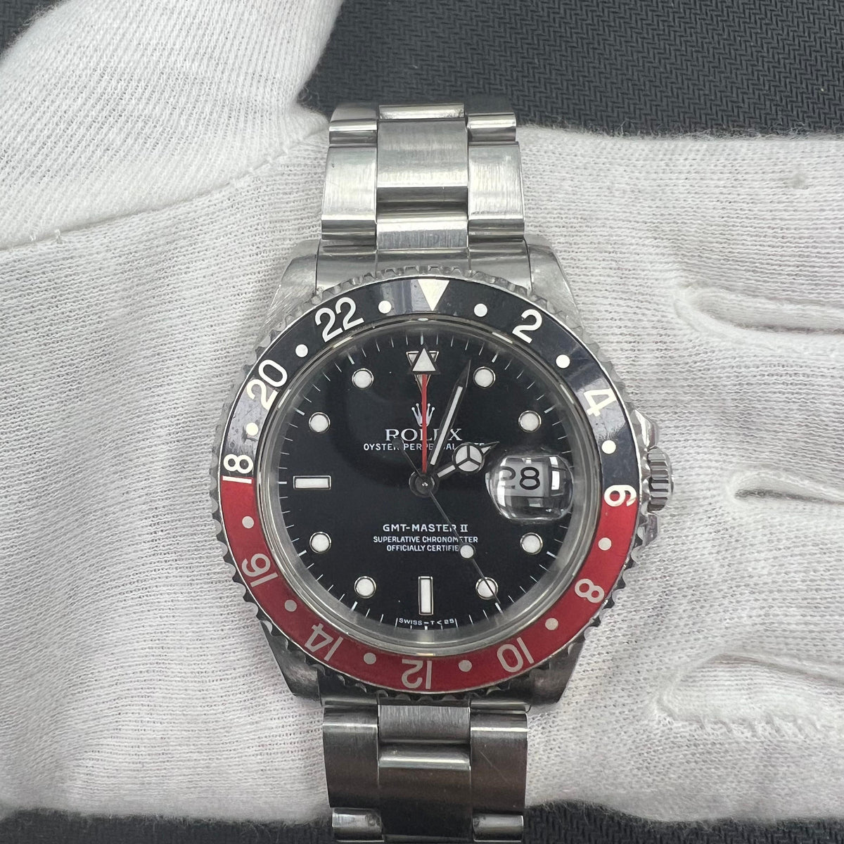 ROLEX GMT MASTER II 16710 — view 2 — Laura Milman New York
