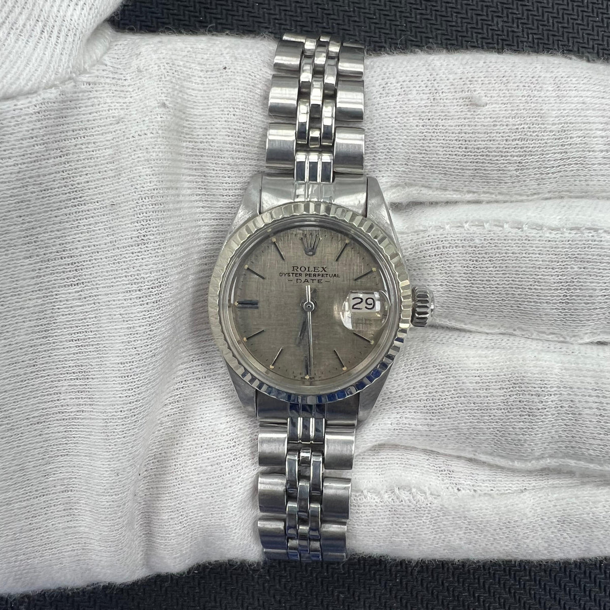 ROLEX LADY DATE JUST 6917SV — view 2 — Laura Milman New York