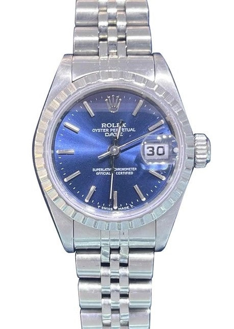 ROLEX OYSTER PERPETUAL DATE 6524BL — Laura Milman New York