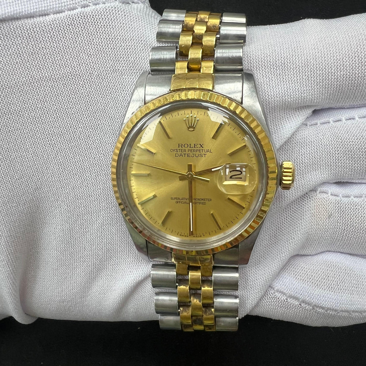 ROLEX DATEJUST 16013 — view 2 — Laura Milman New York