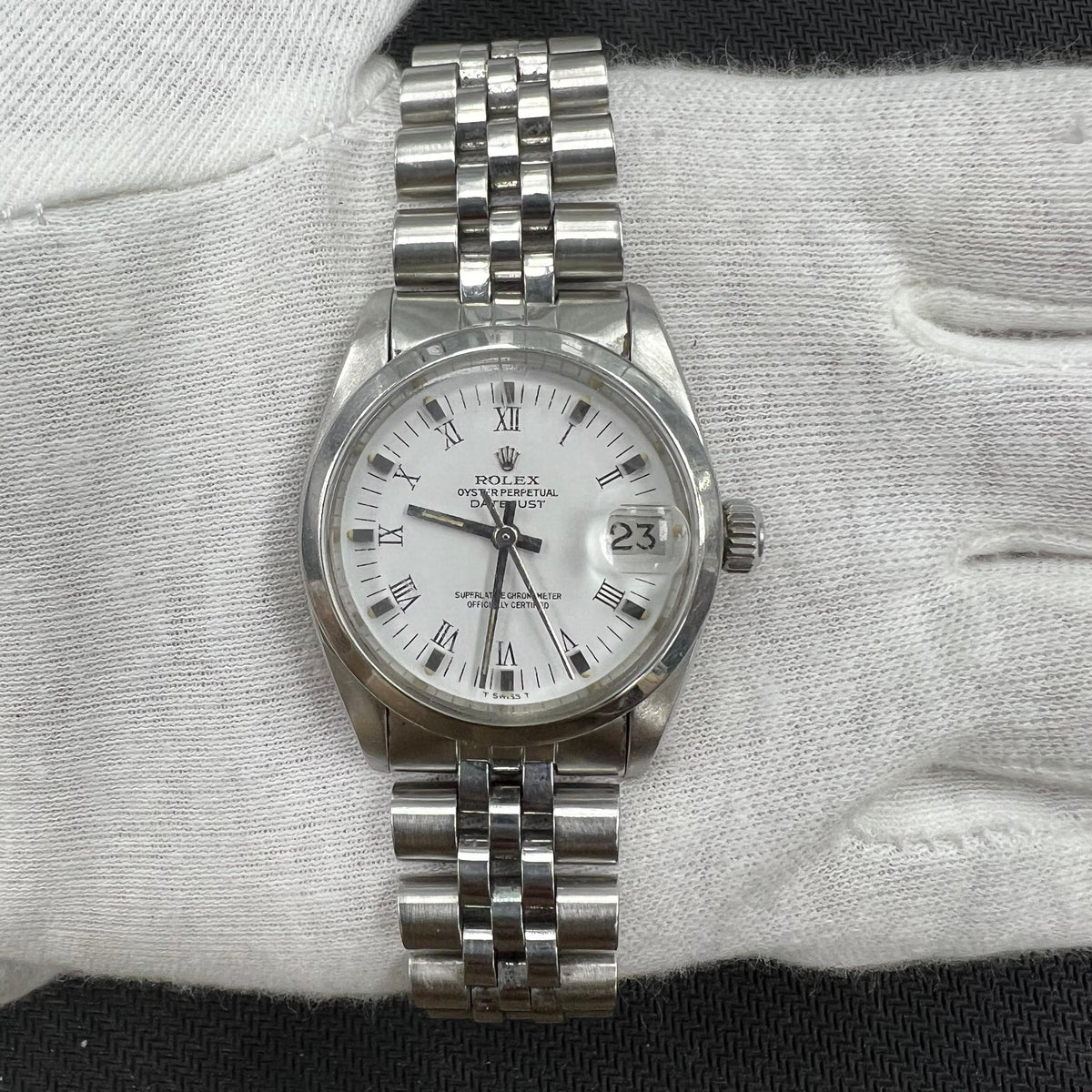 ROLEX DATEJUST 6824 — view 2 — Laura Milman New York