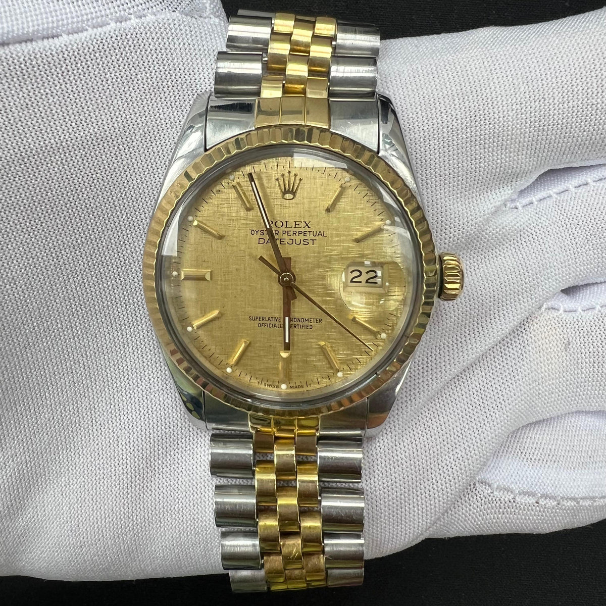 ROLEX DATEJUST 16013 — view 2 — Laura Milman New York