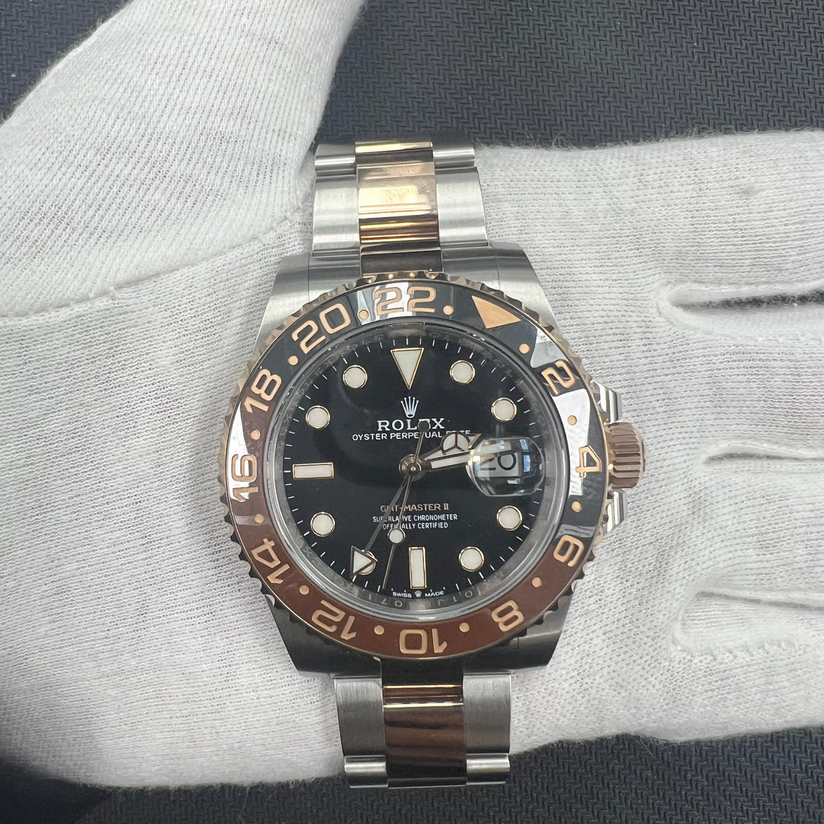 ROLEX GMT MASTER II 126711CHNR — view 2 — Laura Milman New York