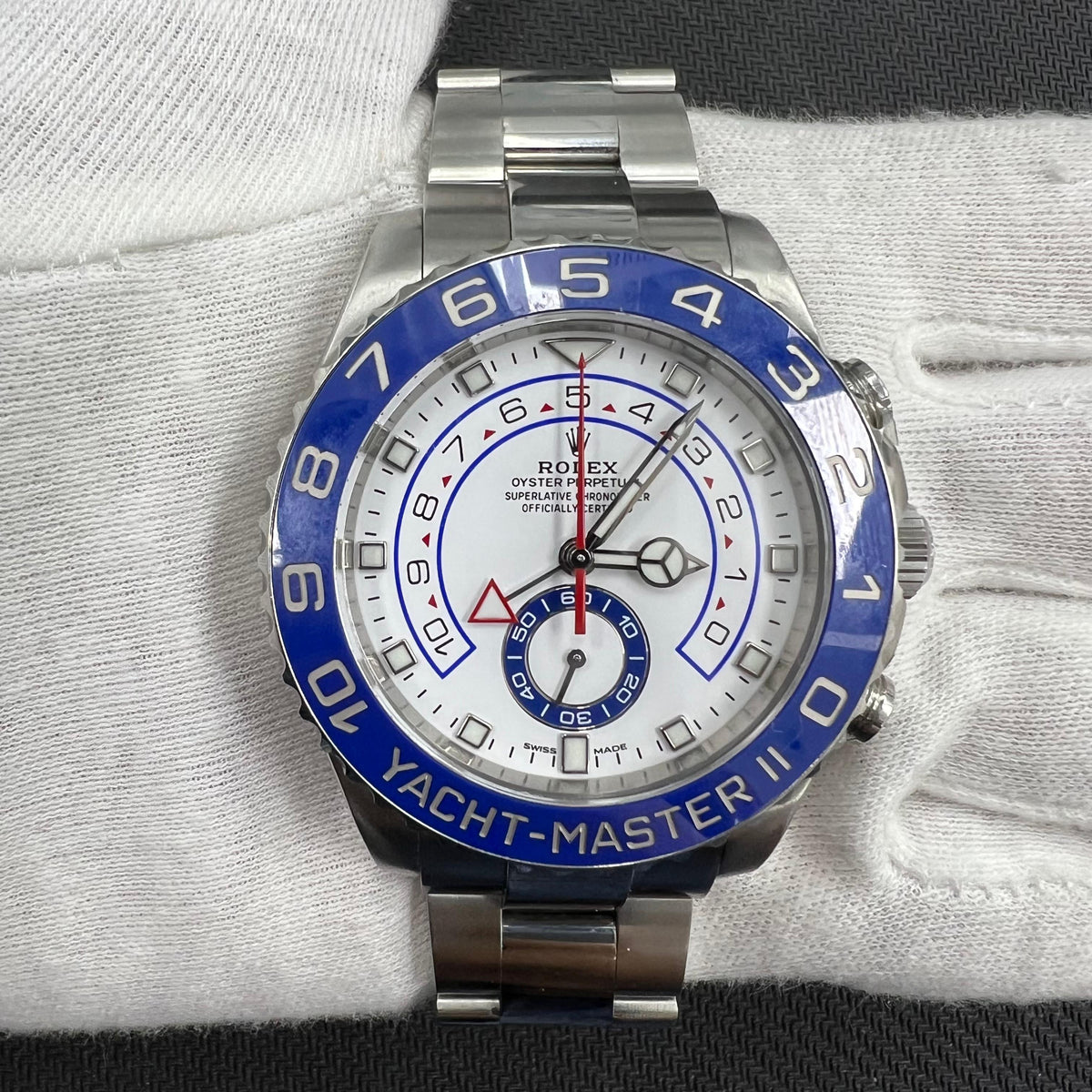 ROLEX YACHT-MASTER II 116680 — view 2 — Laura Milman New York