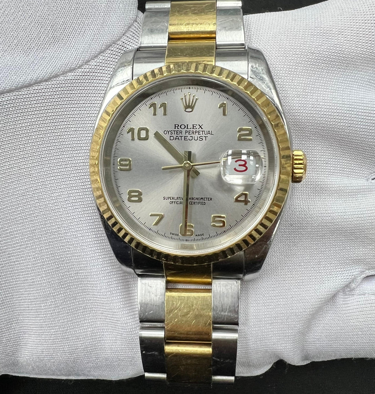 ROLEX DATEJUST 116233 — view 2 — Laura Milman New York