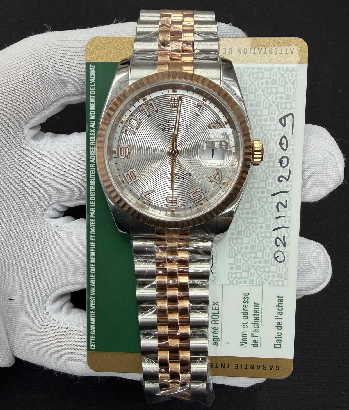 ROLEX DATEJUST 116231 — view 3 — Laura Milman New York