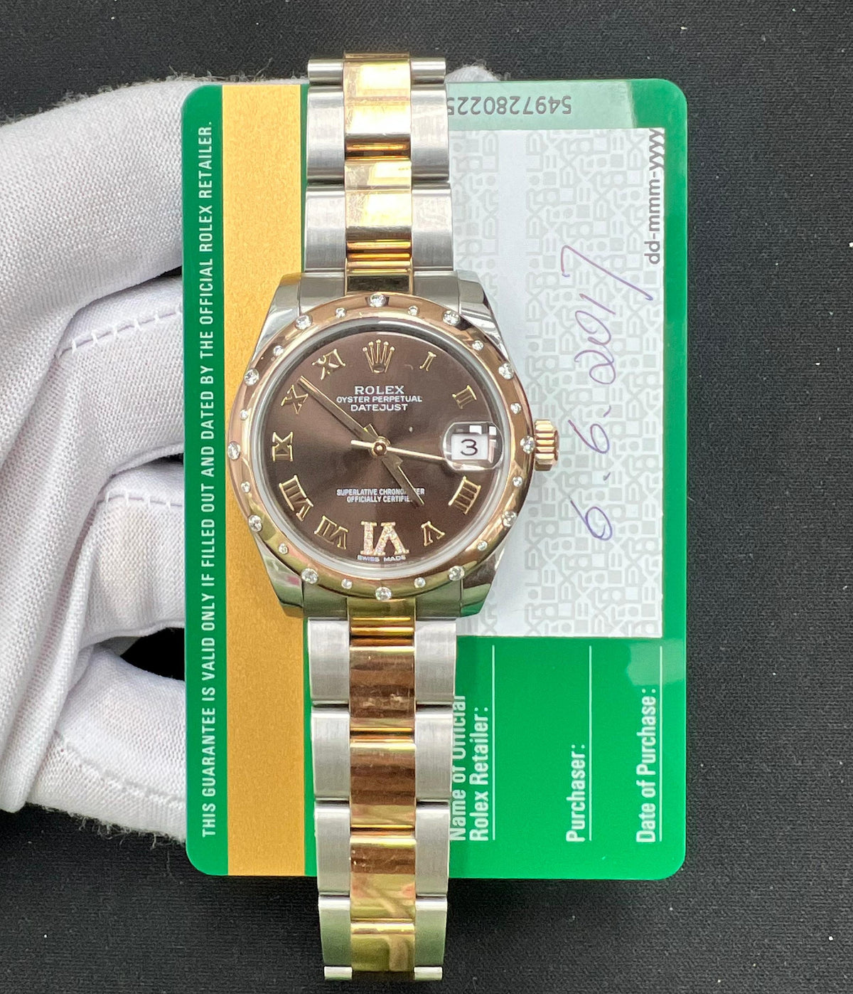 ROLEX DATEJUST 178341 — view 3 — Laura Milman New York