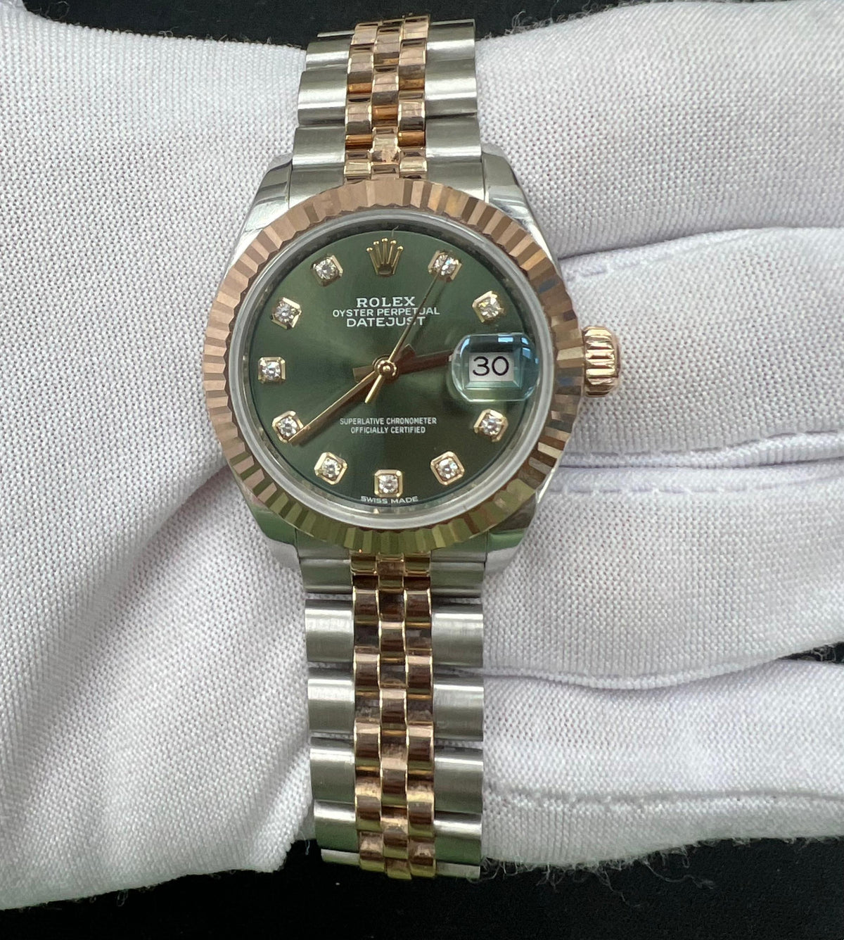 ROLEX LADY DATE JUST 279171 — view 2 — Laura Milman New York