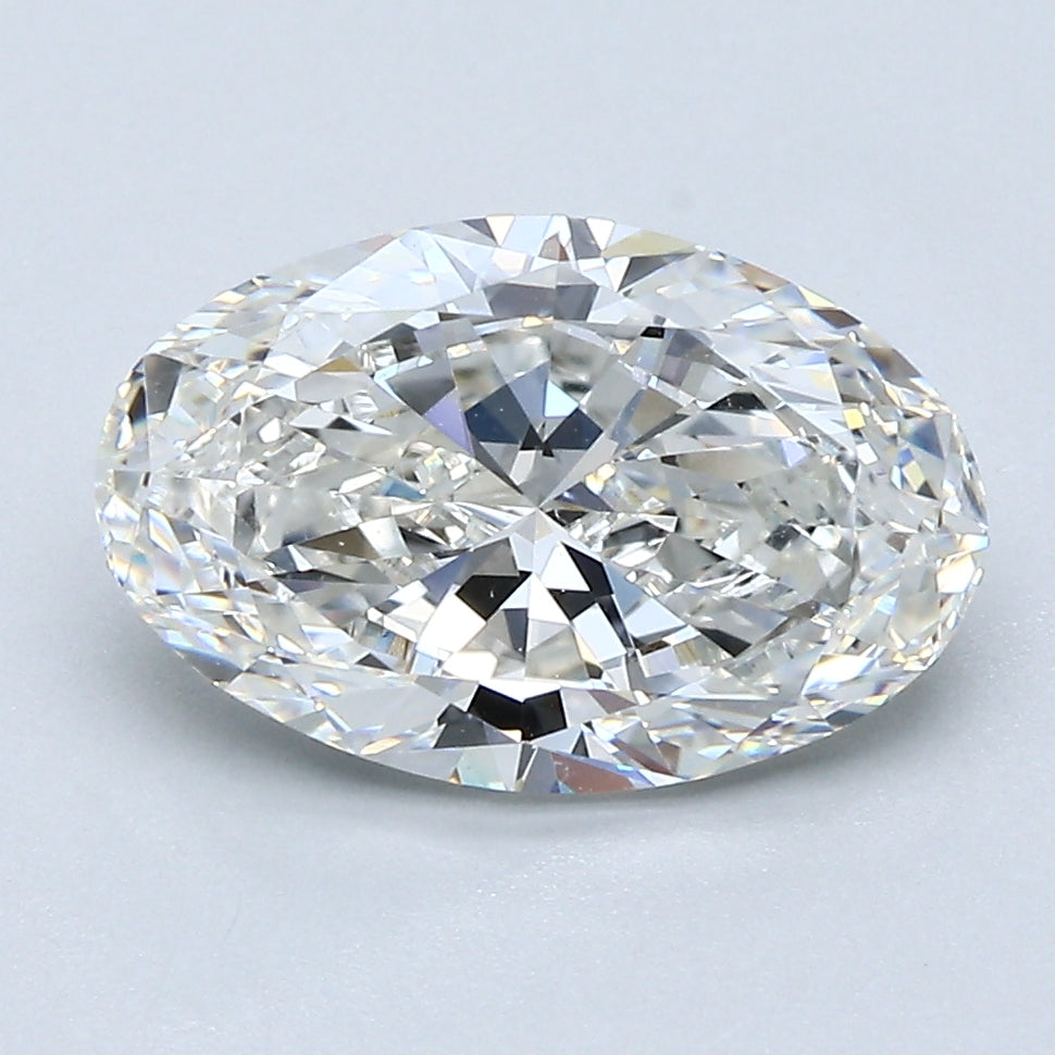 2.51ct Oval Natural Diamond — G VVS2, GIA Certified