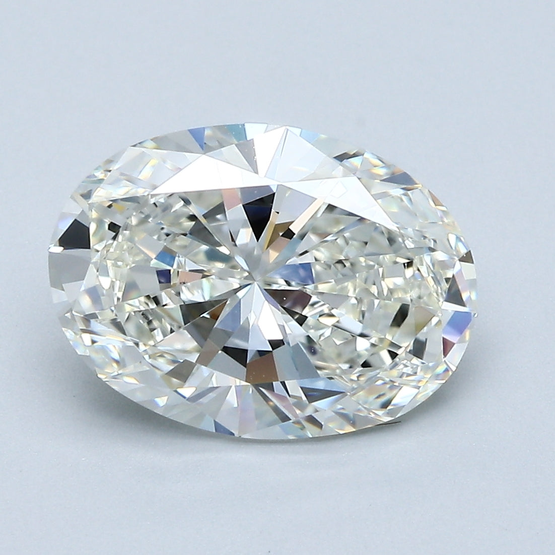 3.63ct Oval Natural Diamond — J VS1, GIA Certified
