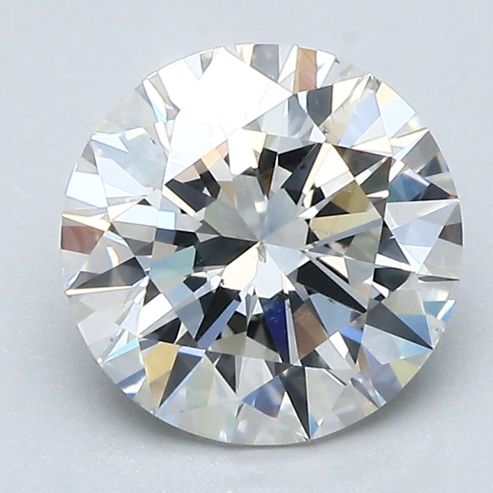 2.01ct Round Natural Diamond — H SI1, GIA Certified