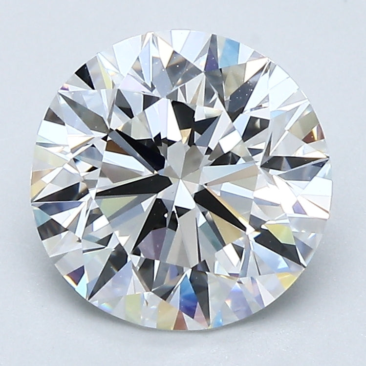 2.51ct Round Natural Diamond — F VS2, GIA Certified