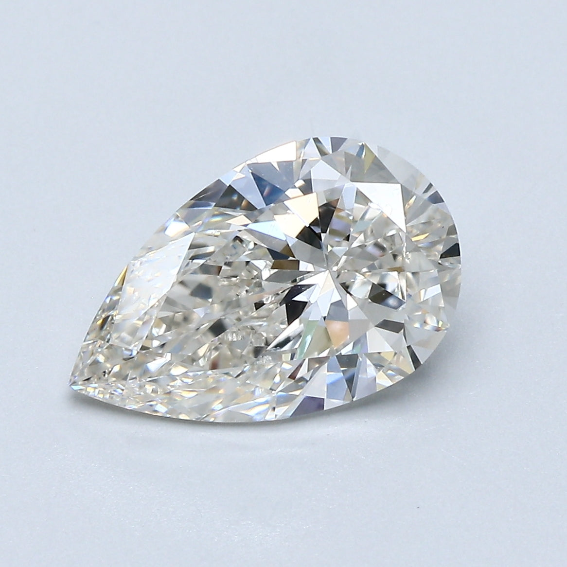2.5ct Pear Natural Diamond — H VS2, GIA Certified