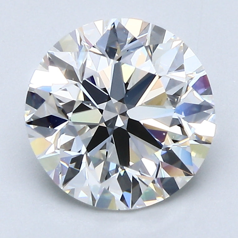2.5ct Round Natural Diamond — G VS2, GIA Certified