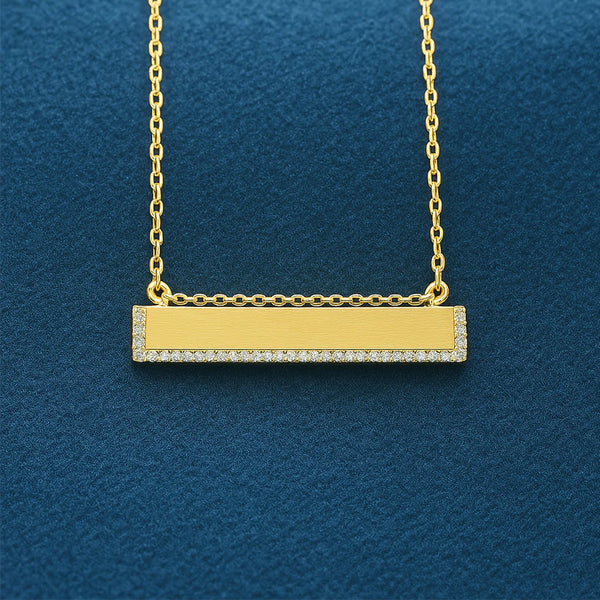 Bar Pendant Necklace - Laura Milman New York