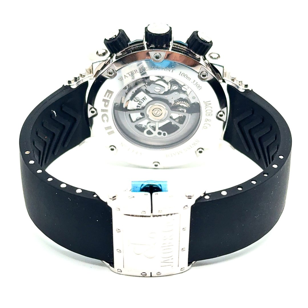 Jacob & Company Epic II Automatic Chronograph Watch — Laura Milman New York