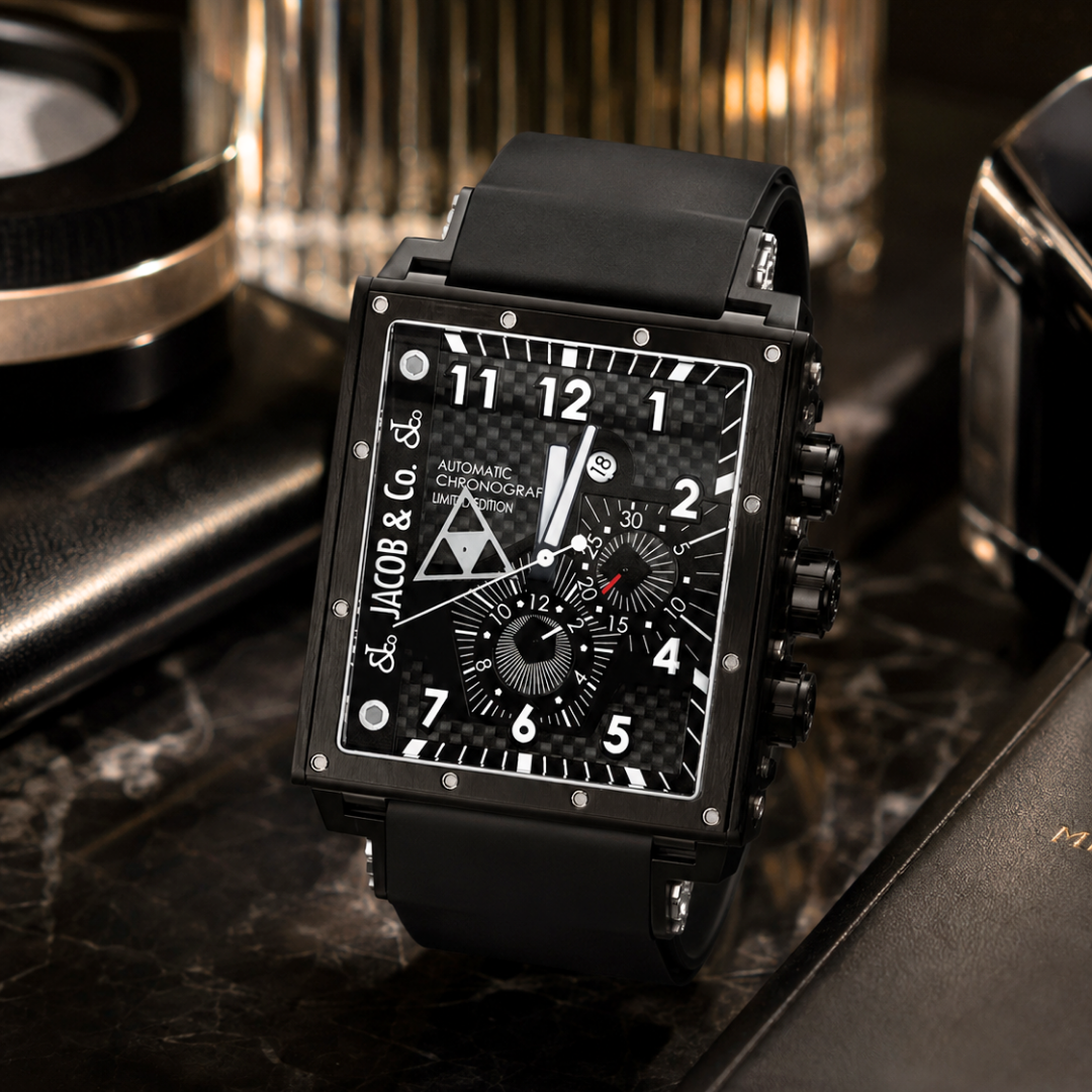 Jacob & Company Epic 1 Automatic Chronograph Watch — Laura Milman New York