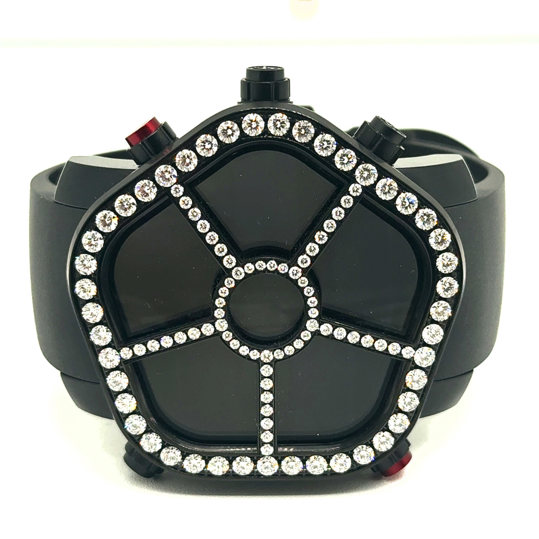 Jacob & Company Ghost Collection Digital Watch with Diamonds — Laura Milman New York