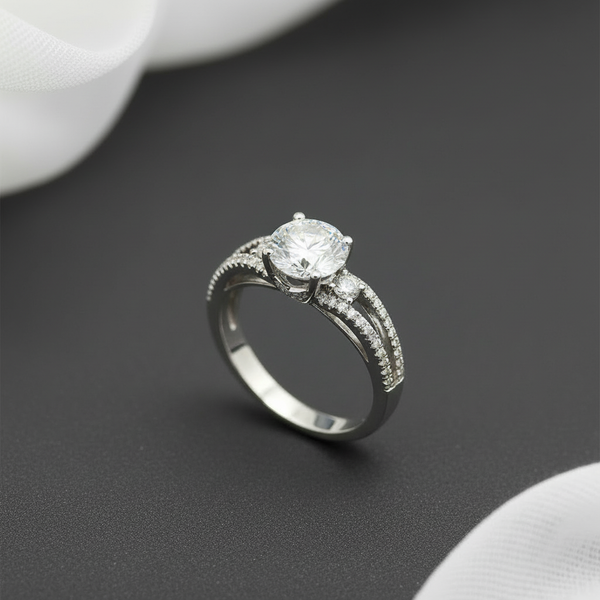 Moissanite Engagement Ring - Laura Milman New York