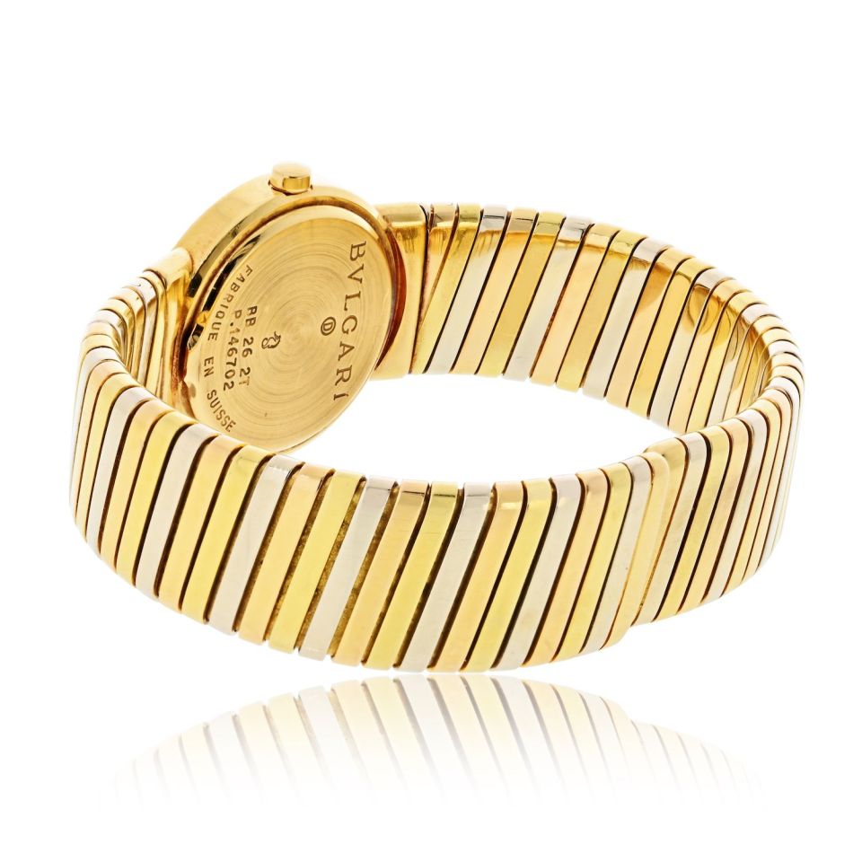 Pre-Owned Bvlgari Circa 1990 18K Two Tone Bvlgari Circa 1990 18K Two Tone BB 26 2T 26mm Dial Quartz Watch Watch view 3 - Bvlgari — Laura Milman New York