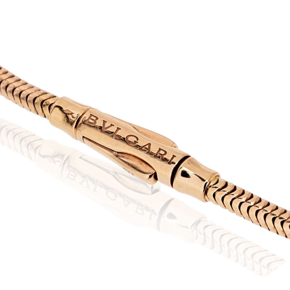 Bvlgari 18K Yellow Gold Monete Carthago-Severus Ad 305-306 Necklace — view 5 — Laura Milman New York