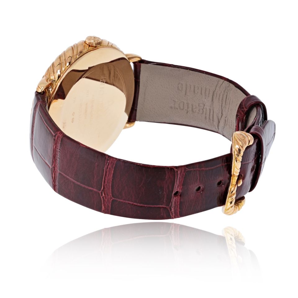 Pre-Owned Buccellati 18K Yellow Gold Audachron 5111 38.5mm Watch — view 3 — Laura Milman New York