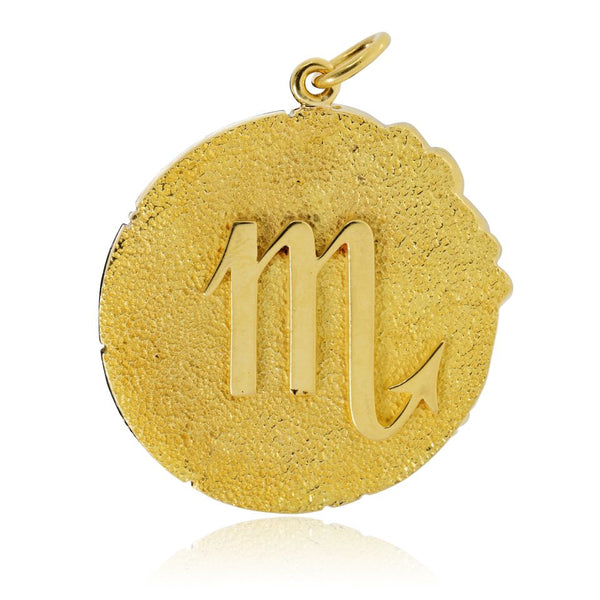 Tiffany & Co. 18K Yellow Gold Zodiac Scorpio Pendant — view 2
