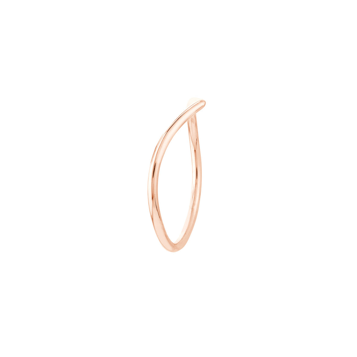 Chevron wire ring — additional product view 7 — Laura Milman New York